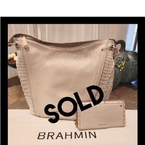Brahmin Bag and Matching Wallet